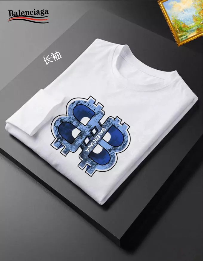 Trendy 2271 Balenciaga T-Shirts Long Sleeved For Unisex