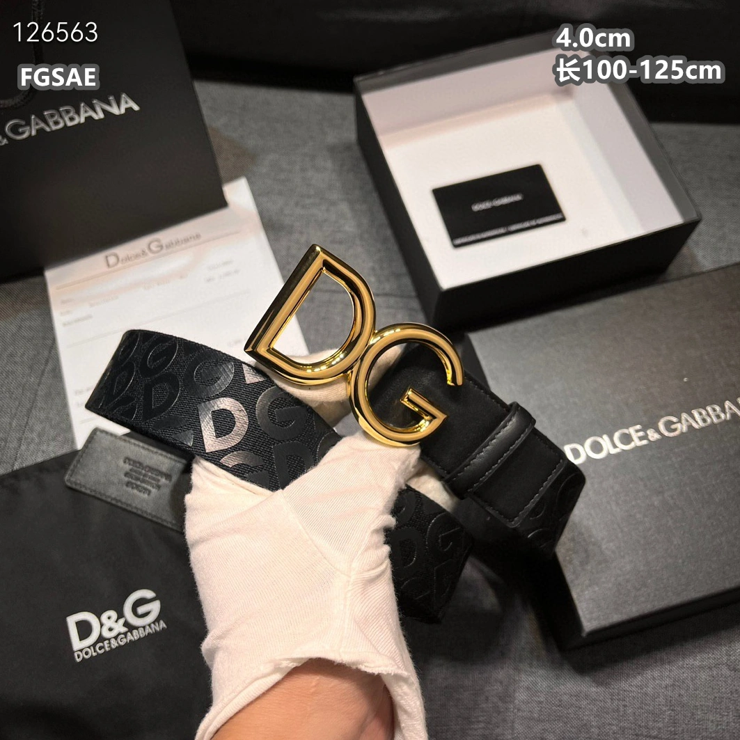 Trendy 2281 Dolce & Gabbana D&G AAA Quality Belts For Men