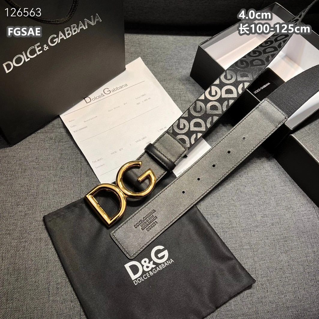 Trendy 2281 Dolce & Gabbana D&G AAA Quality Belts For Men