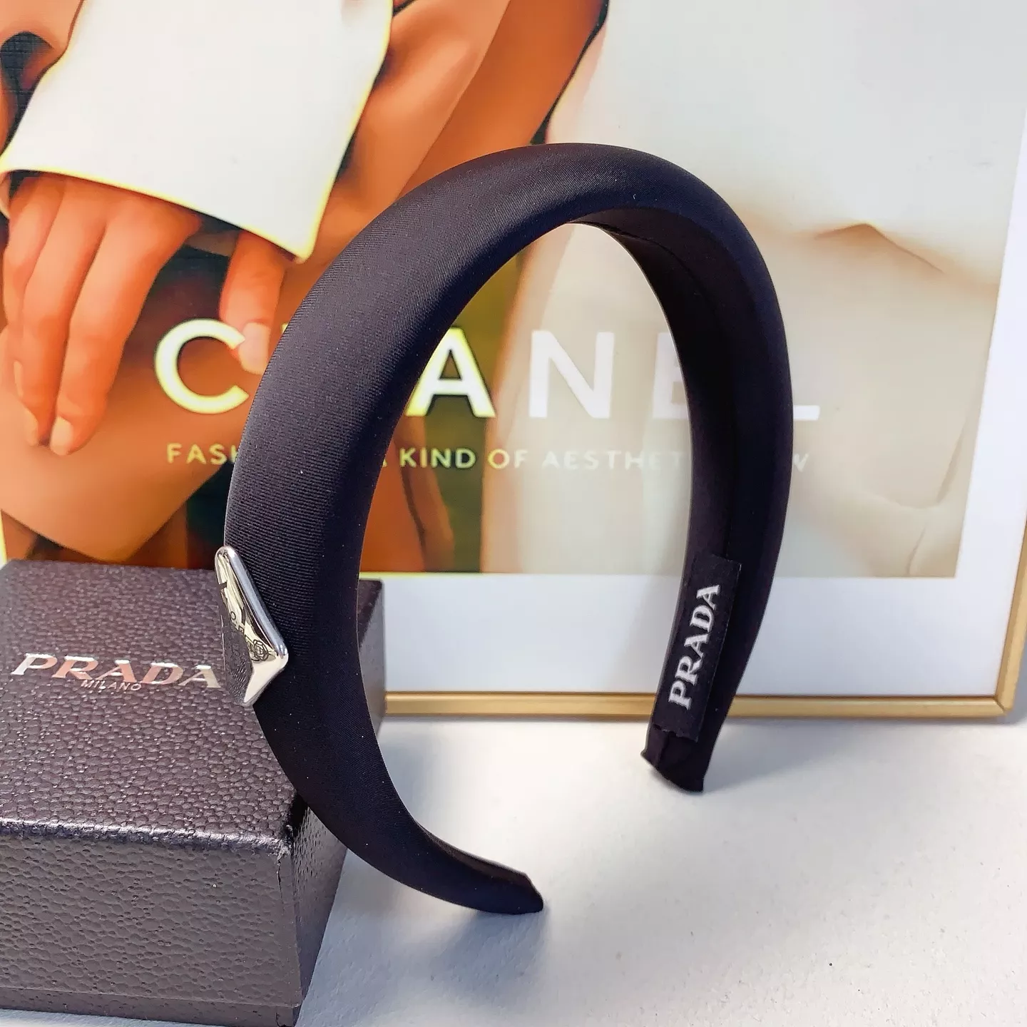 Trendy 2375 Prada Headband For Women