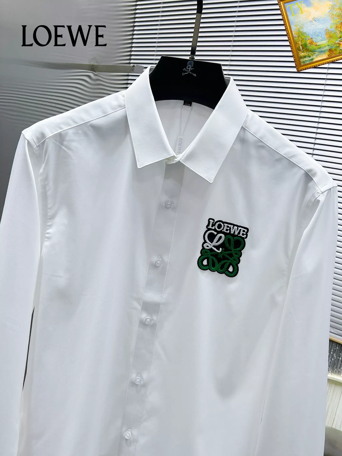 Trendy 2426 LOEWE Shirts Long Sleeved For Men