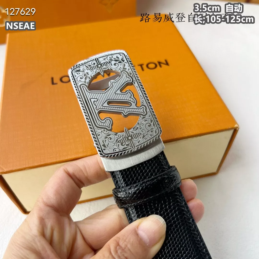 Trendy 2933 Louis Vuitton AAA Quality Belts For Men