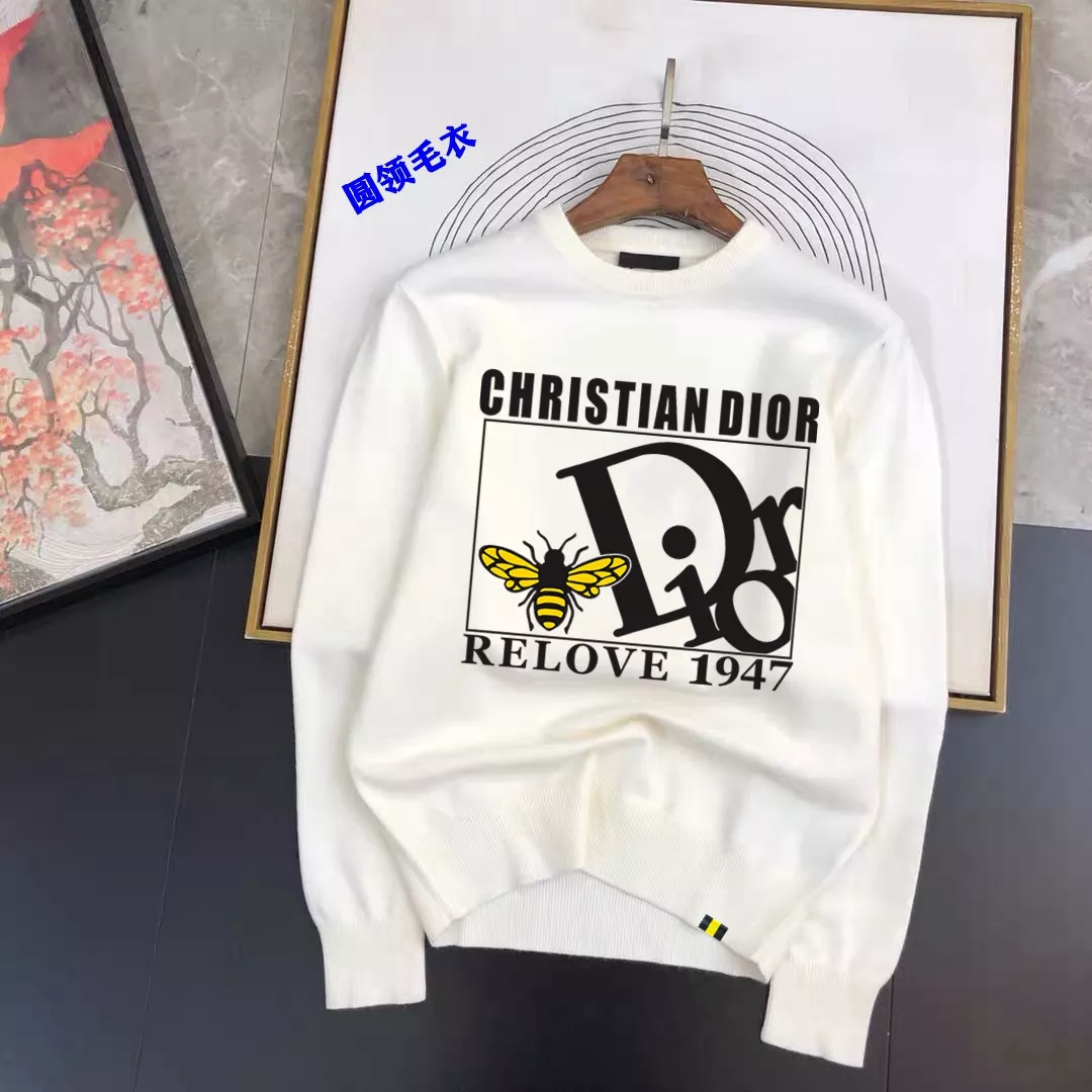 Trendy 3180 Christian Dior Sweaters Long Sleeved For Men
