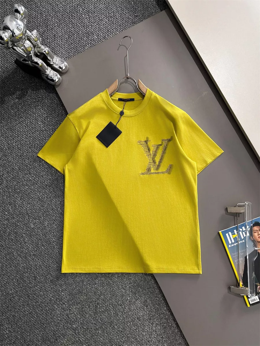 Trendy 3296 Louis Vuitton LV T-Shirts Short Sleeved For Unisex
