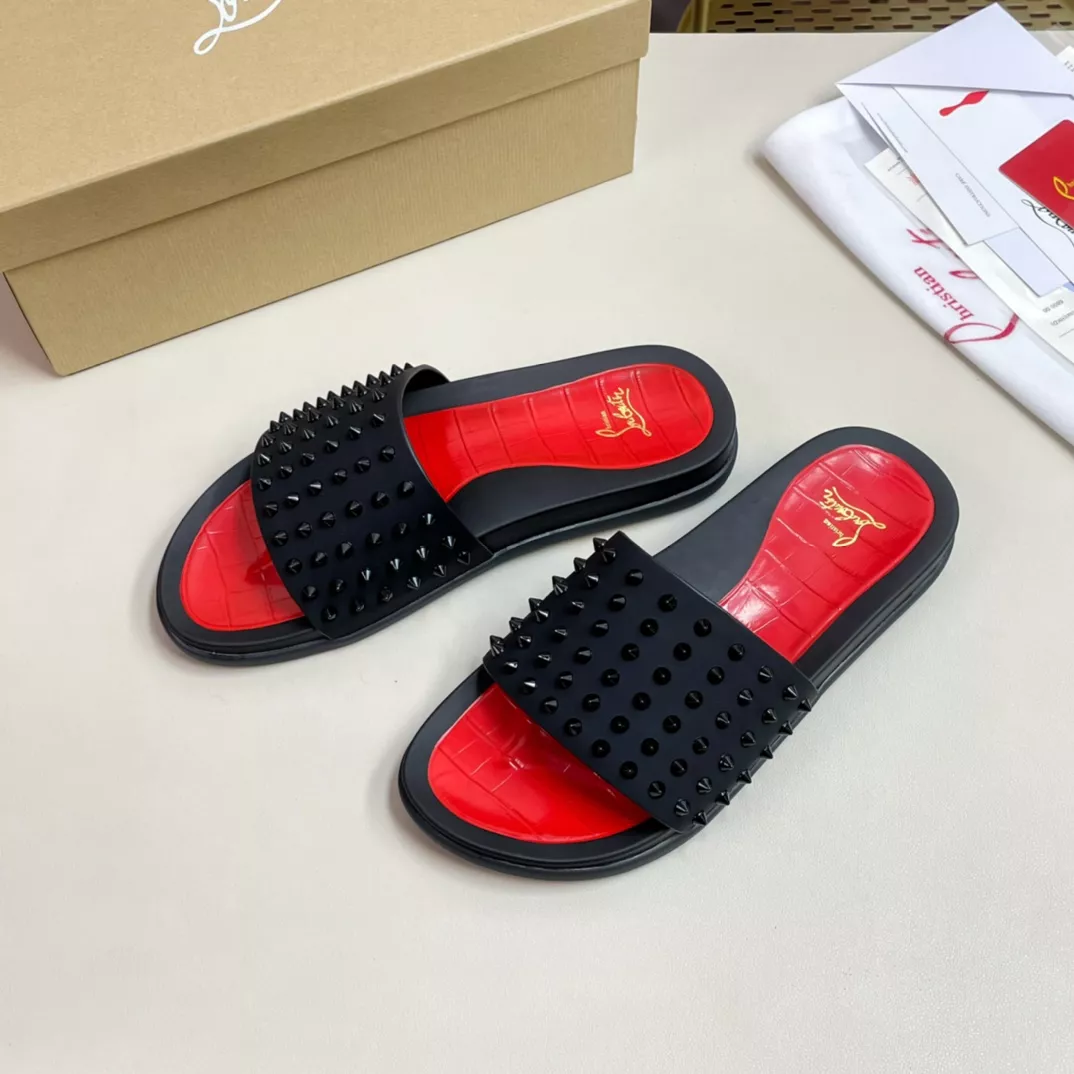 Trendy 3693 Christian Louboutin CL Slippers For Men
