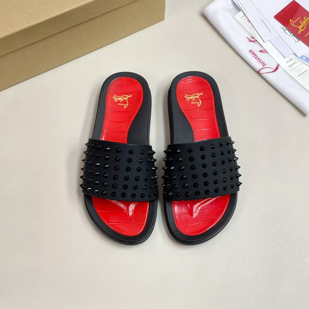 Trendy 3693 Christian Louboutin CL Slippers For Men