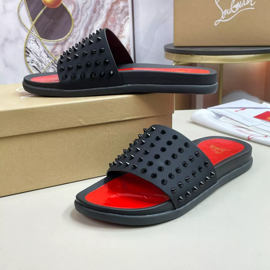 Trendy 3693 Christian Louboutin CL Slippers For Men