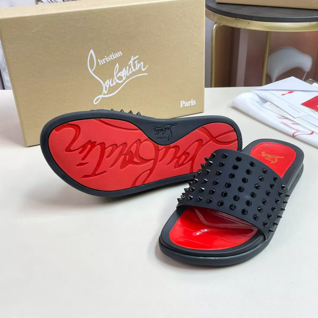 Trendy 3693 Christian Louboutin CL Slippers For Men