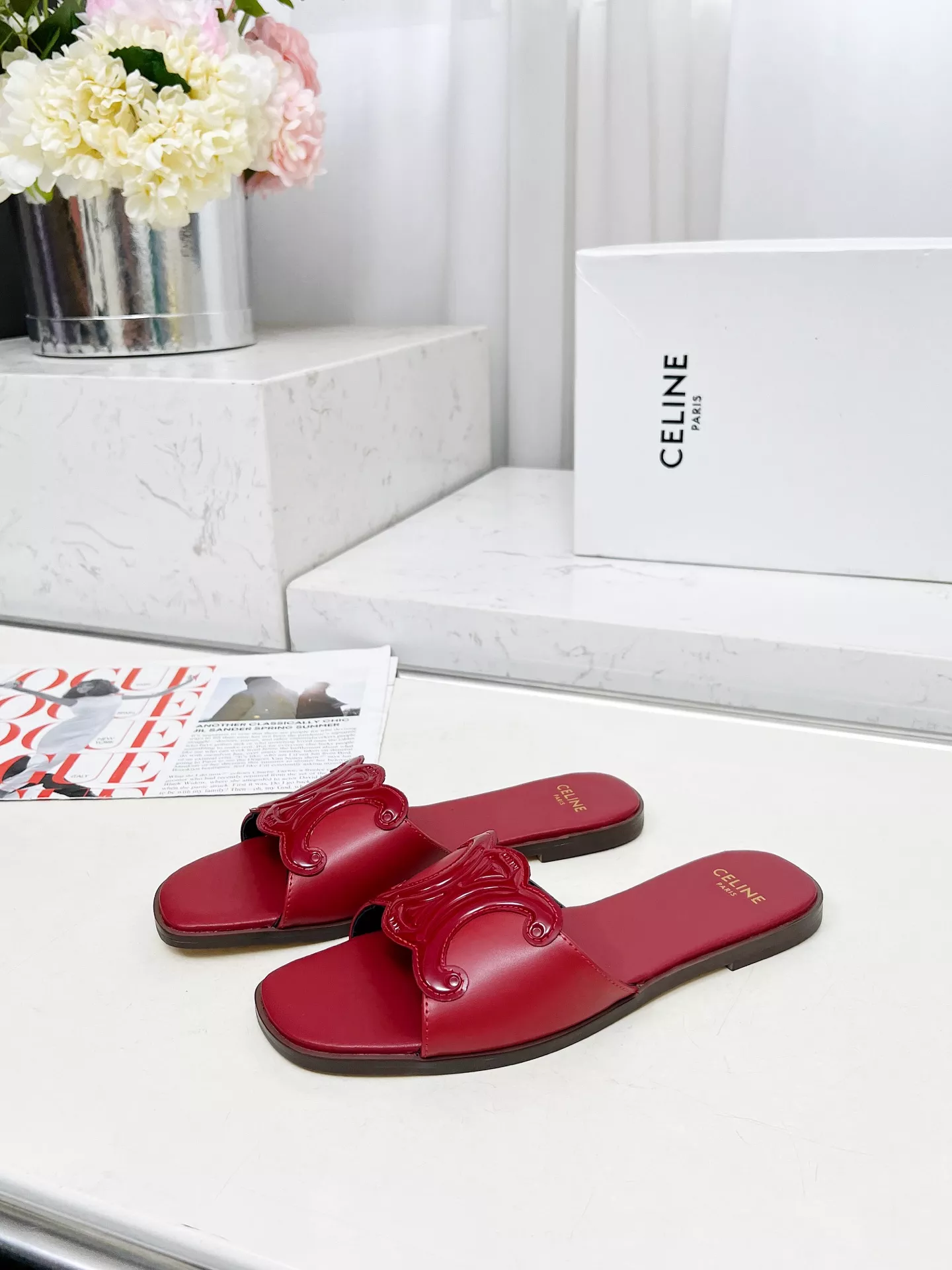 Trendy 3892 Celine Slippers For Women