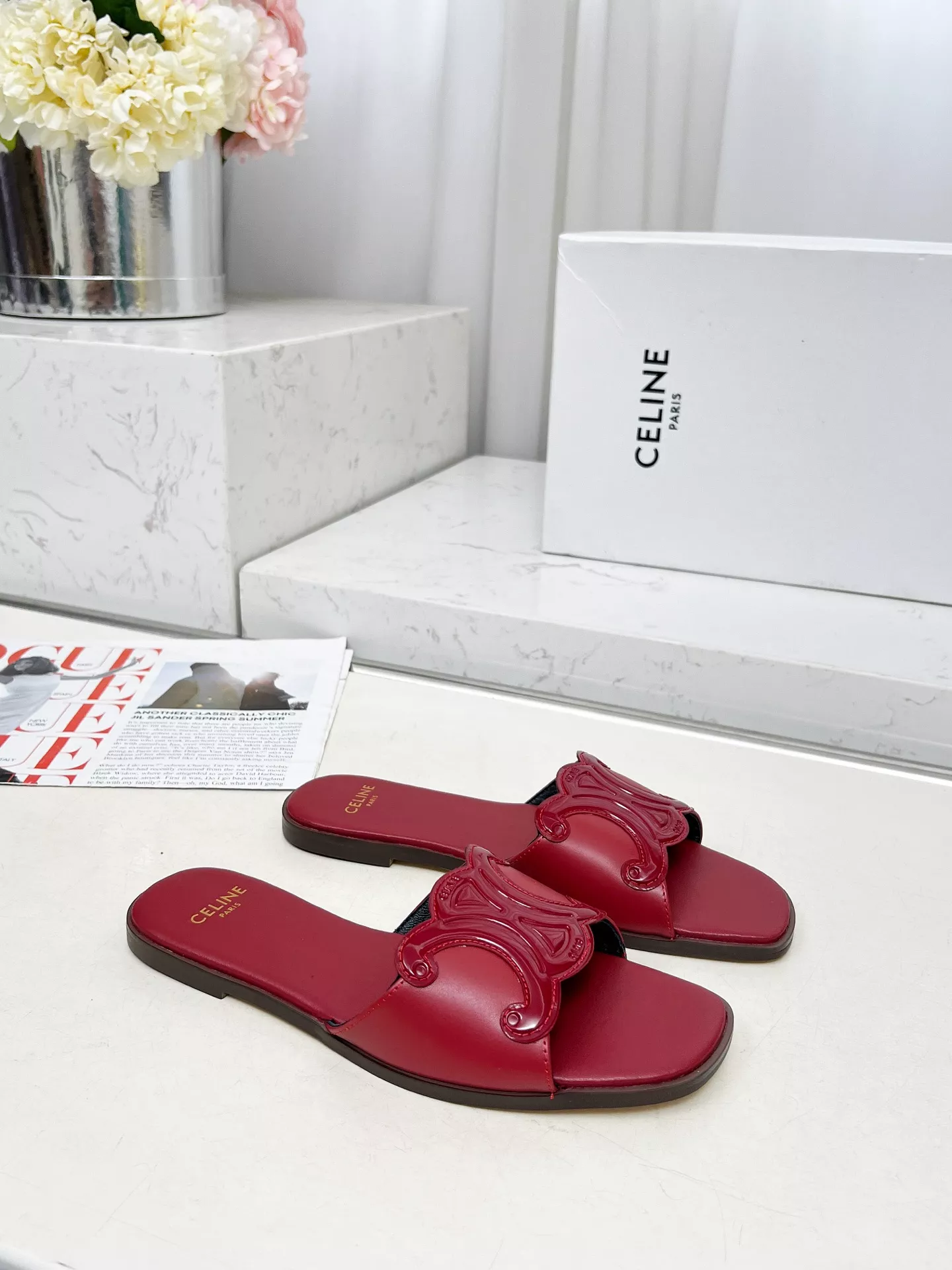 Trendy 3892 Celine Slippers For Women