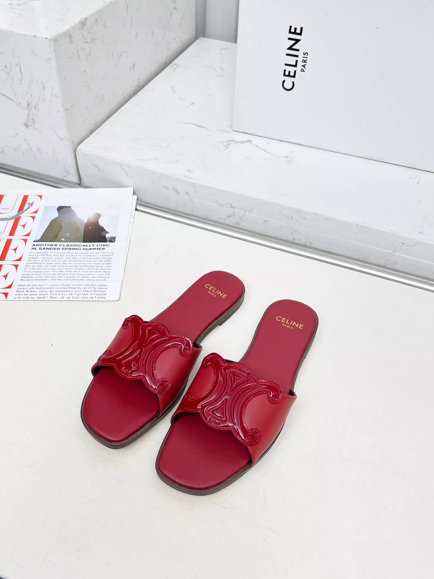 Trendy 3892 Celine Slippers For Women