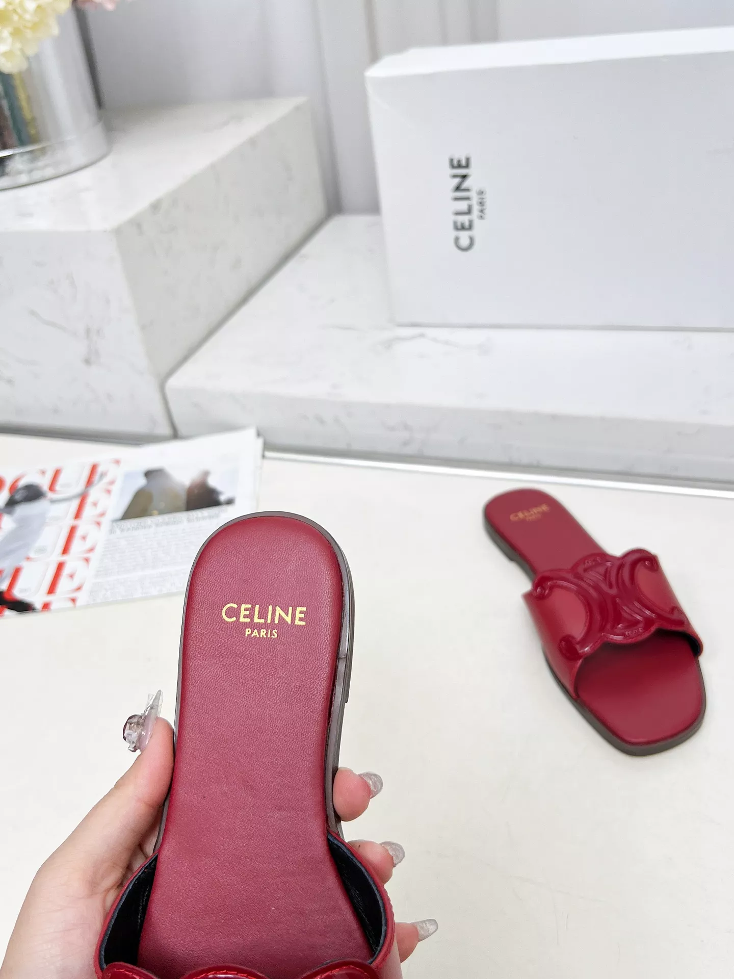 Trendy 3892 Celine Slippers For Women