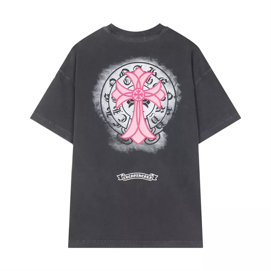 Trendy 3903 Chrome Hearts T-Shirts Short Sleeved For Unisex
