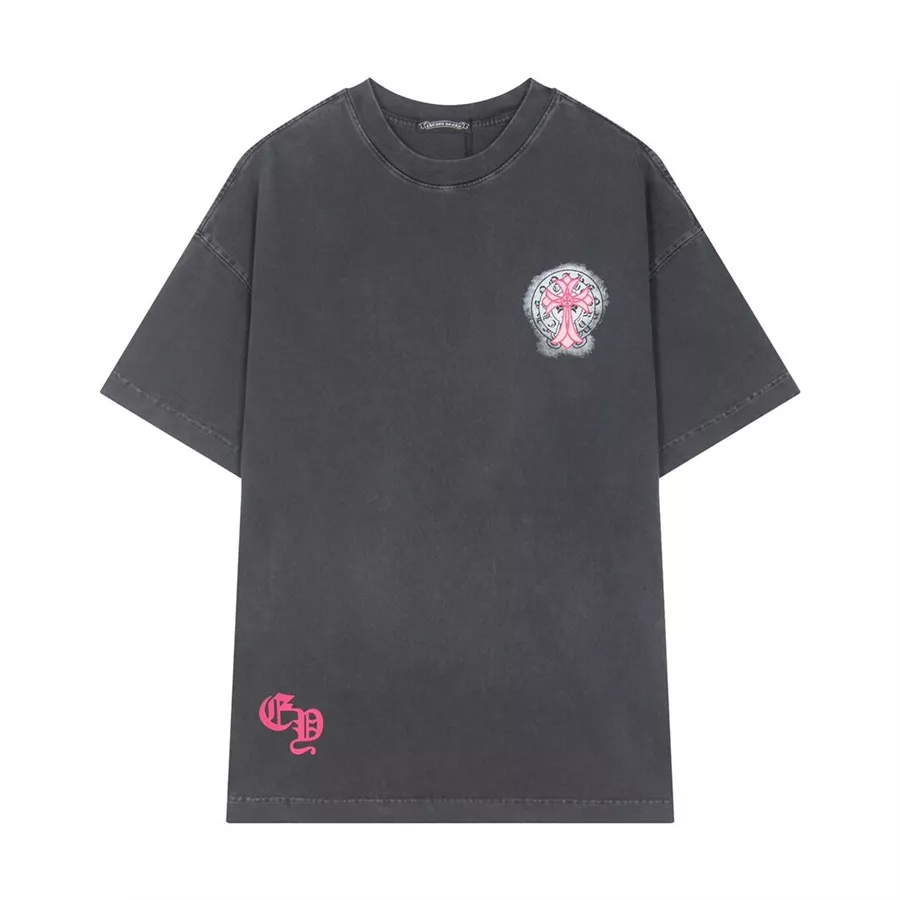 Trendy 3903 Chrome Hearts T-Shirts Short Sleeved For Unisex