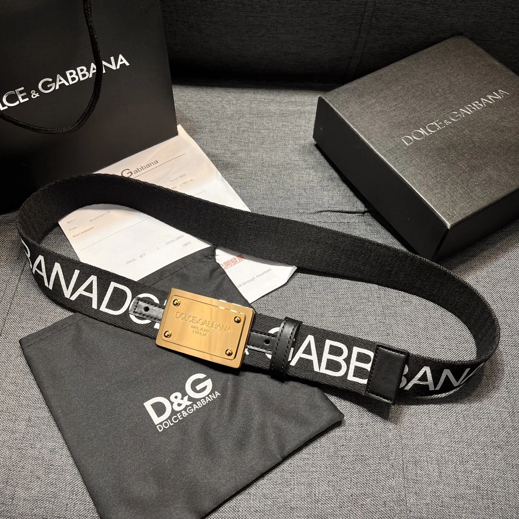 Trendy 393 Dolce & Gabbana D&G AAA Quality Belts For Unisex