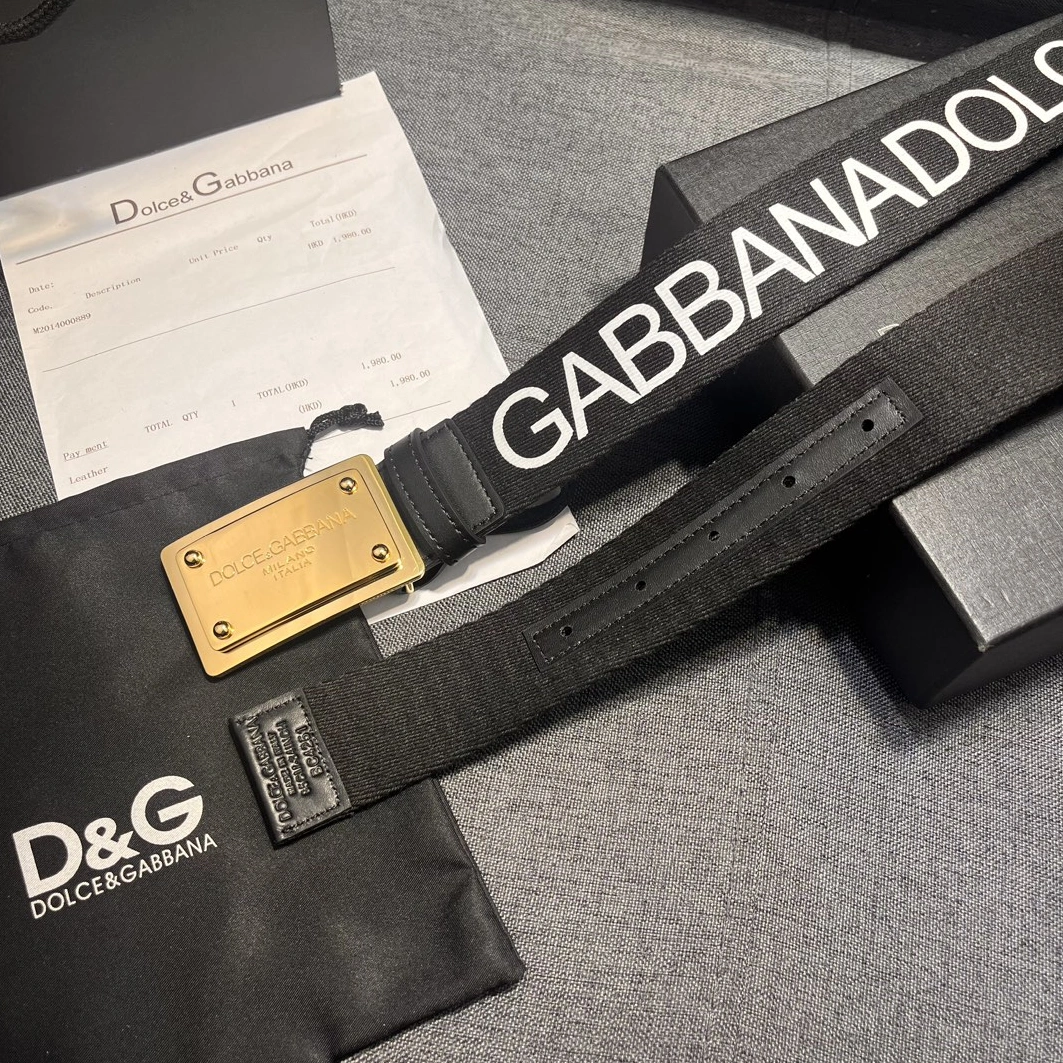 Trendy 393 Dolce & Gabbana D&G AAA Quality Belts For Unisex