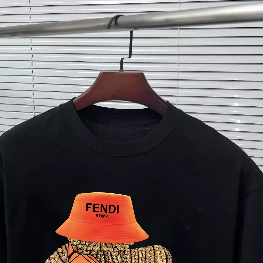 Trendy 3930 Fendi T-Shirts Short Sleeved For Unisex