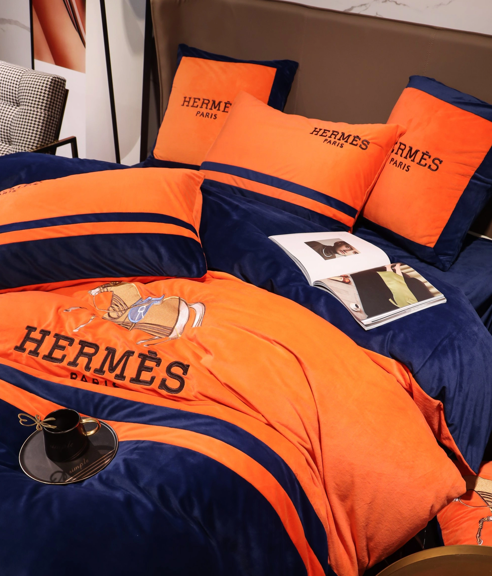 Trendy 4147 Hermes Bedding