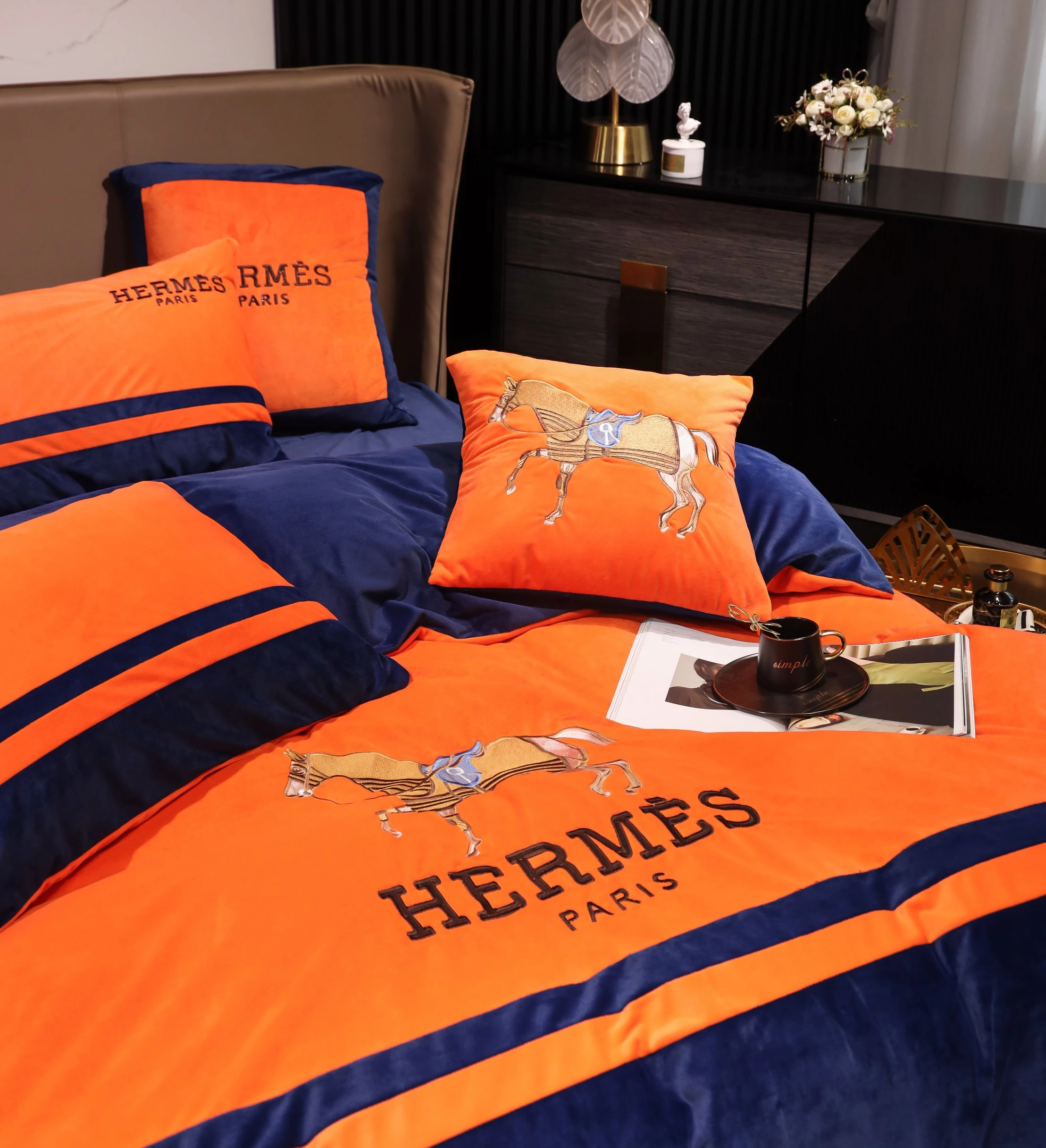 Trendy 4147 Hermes Bedding