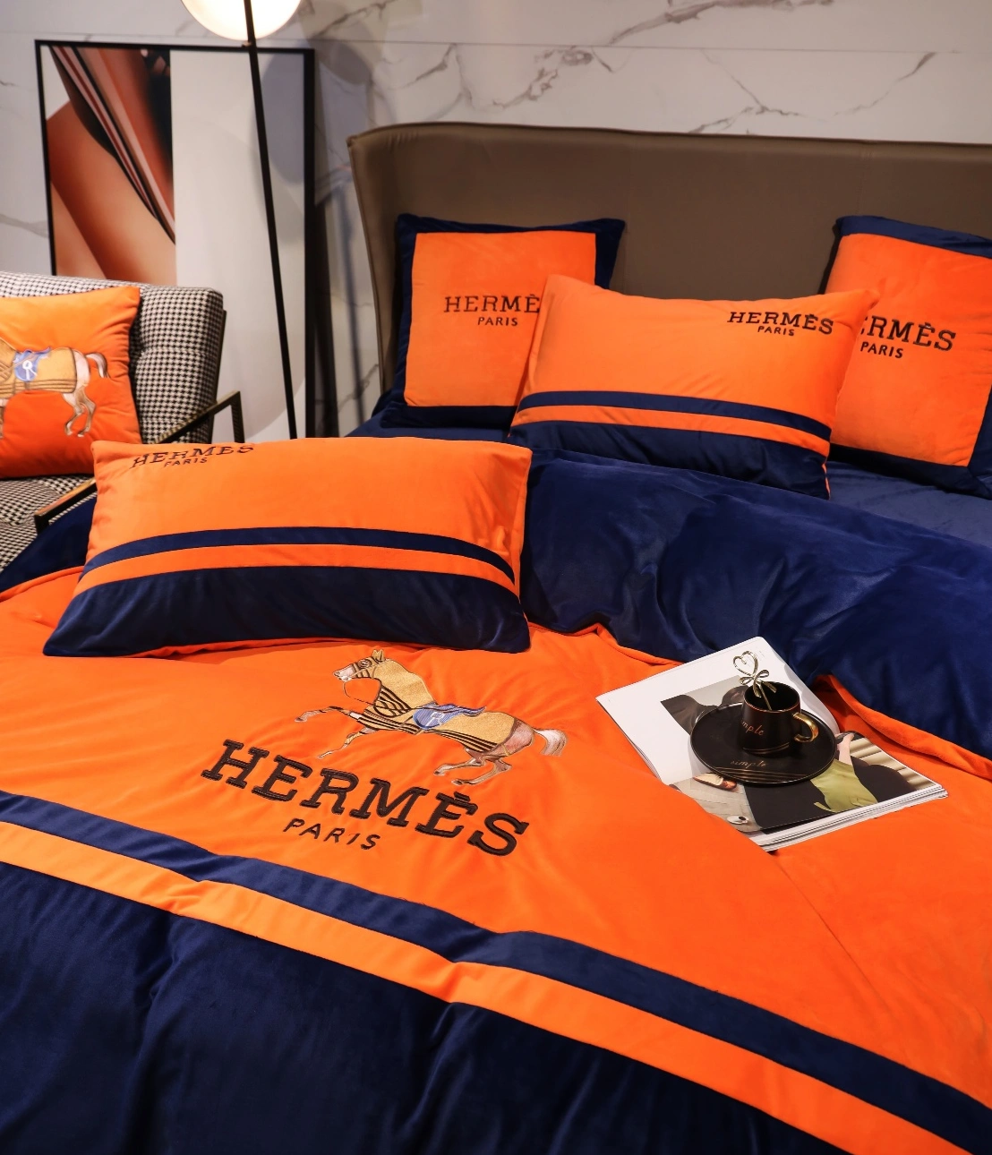 Trendy 4147 Hermes Bedding