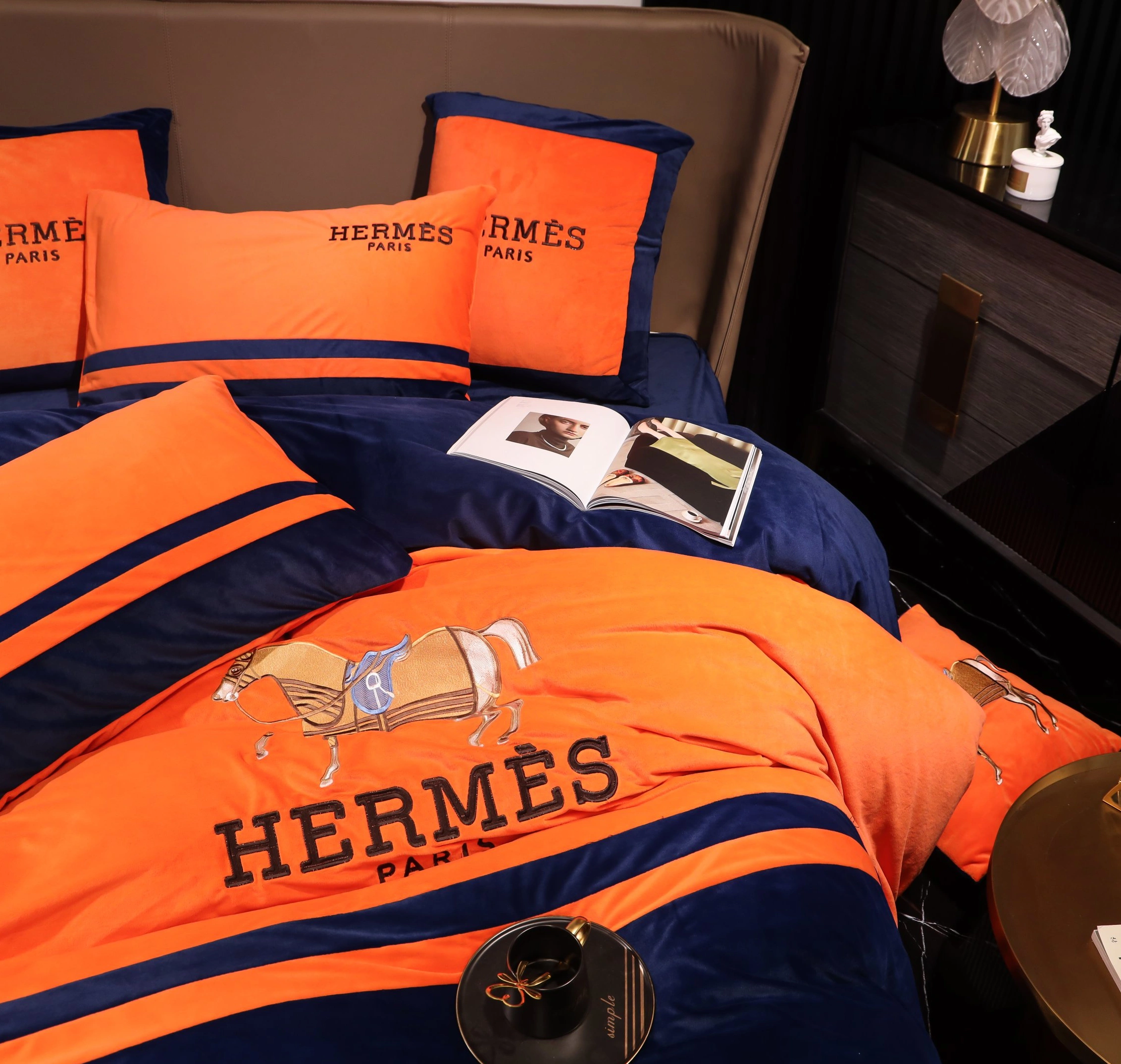Trendy 4147 Hermes Bedding