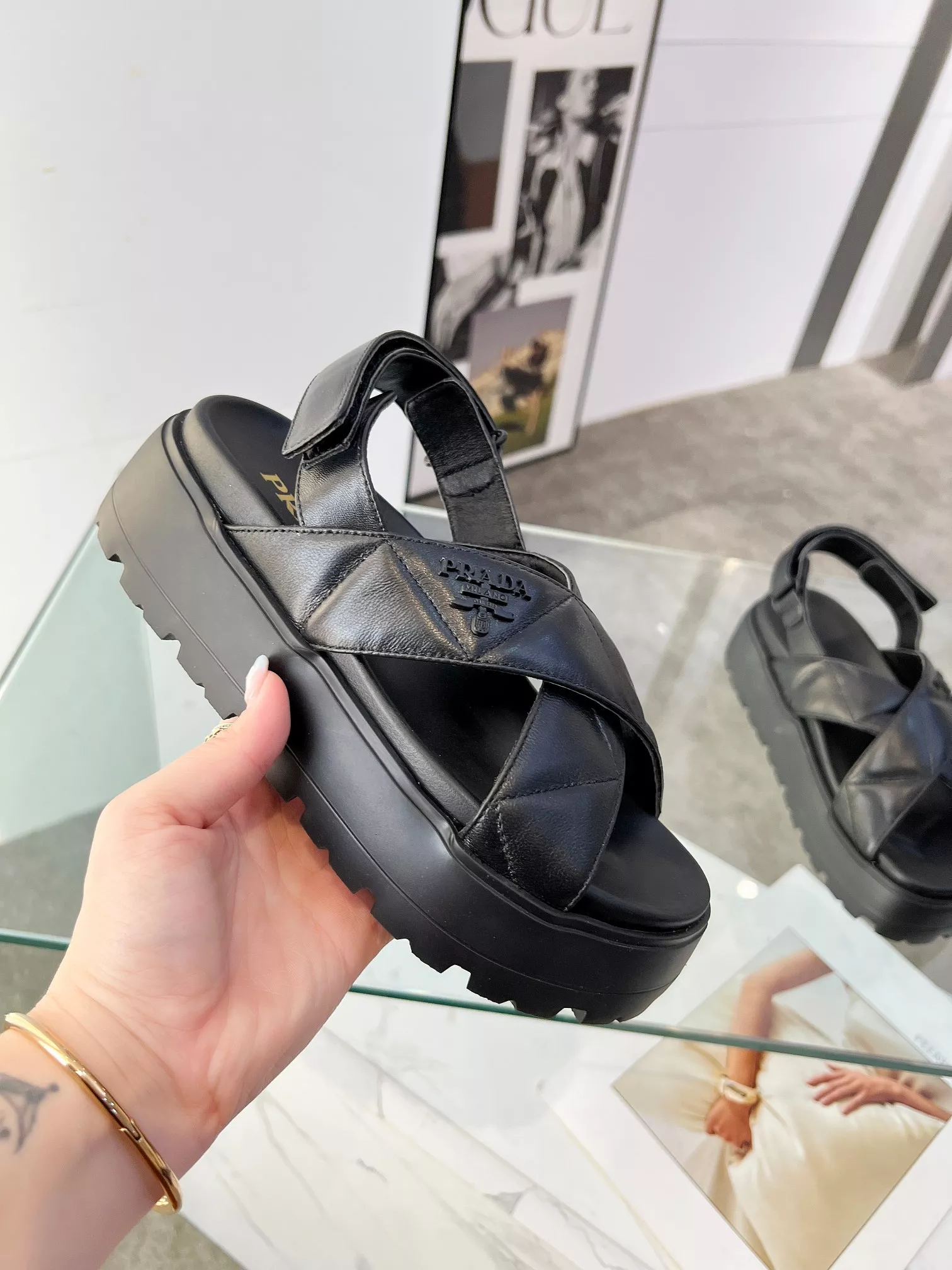 Trendy 418 Prada Sandal For Women