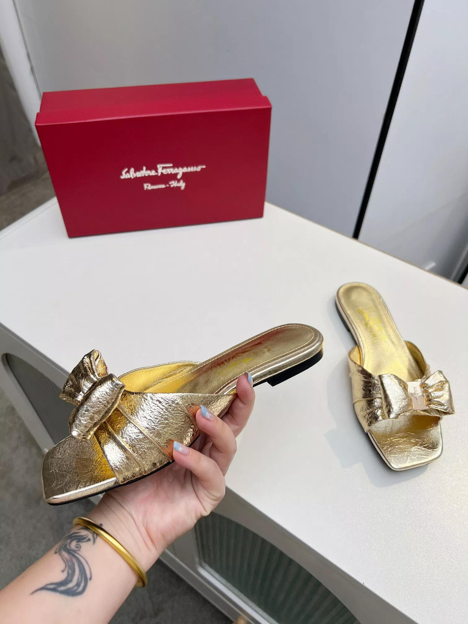 Trendy 4205 Salvatore Ferragamo Slippers For Women