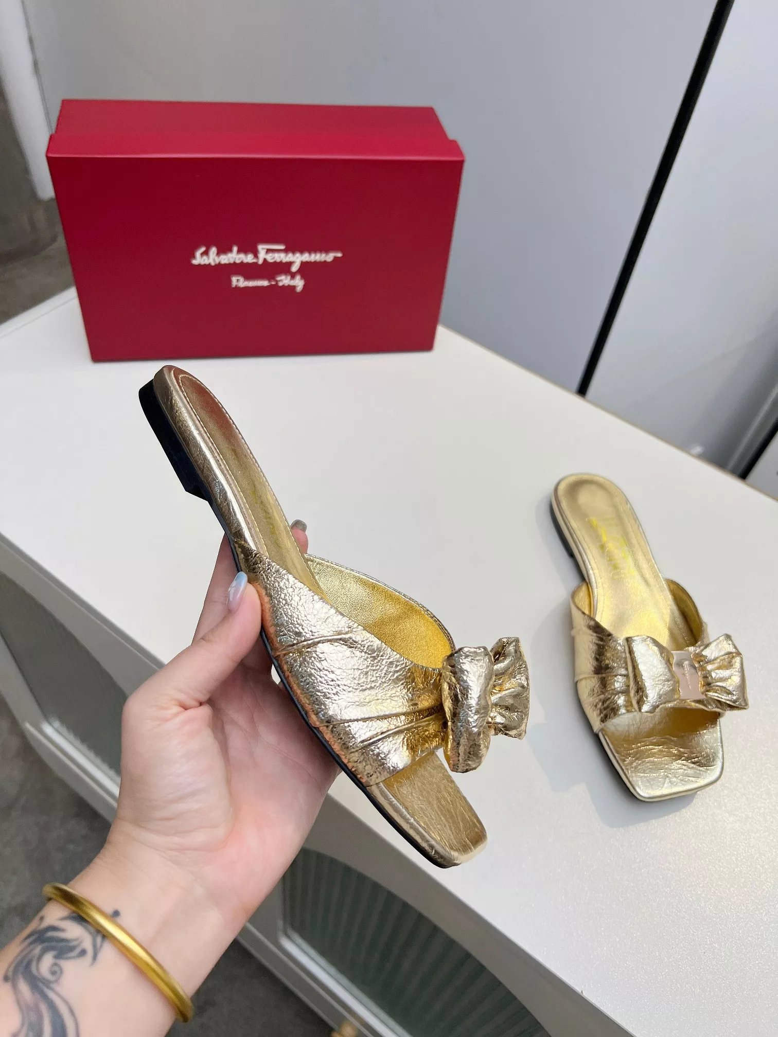 Trendy 4205 Salvatore Ferragamo Slippers For Women