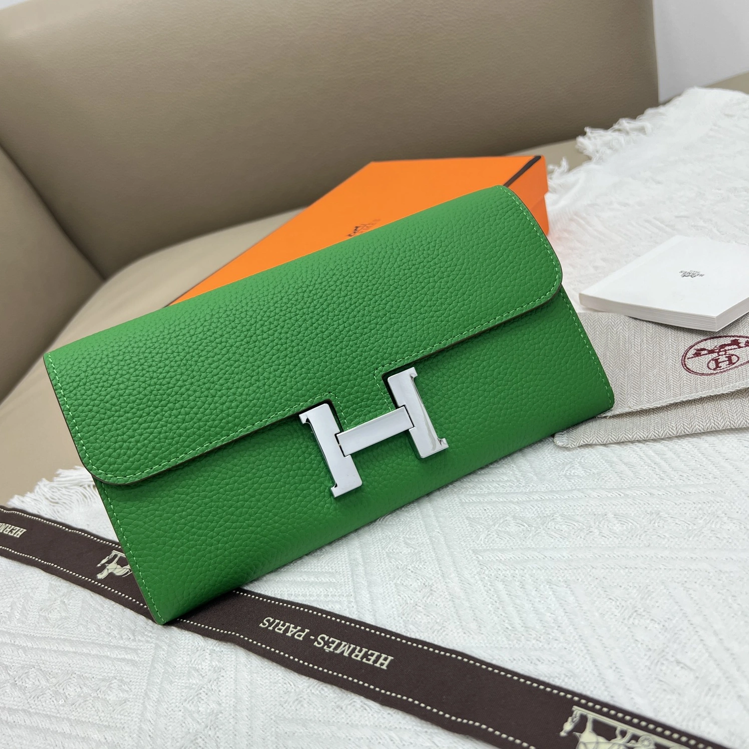 Trendy 4292 Hermes AAA Quality Wallets