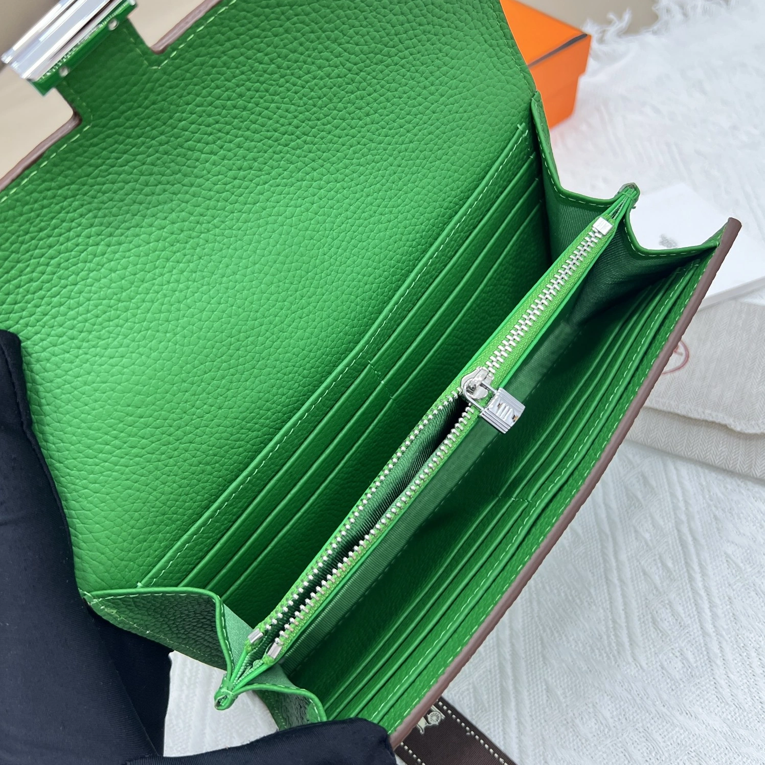 Trendy 4292 Hermes AAA Quality Wallets