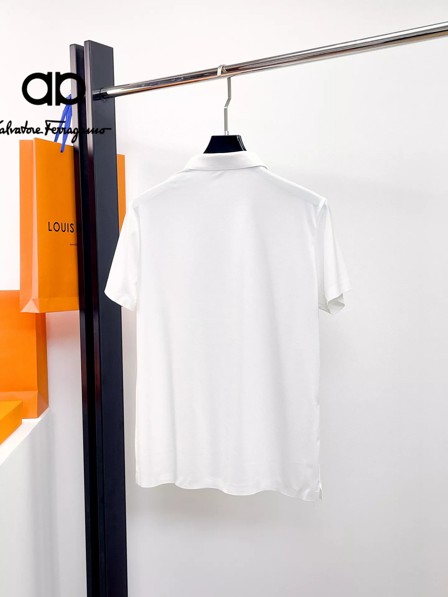 Trendy 4334 Salvatore Ferragamo T-Shirts Short Sleeved For Men