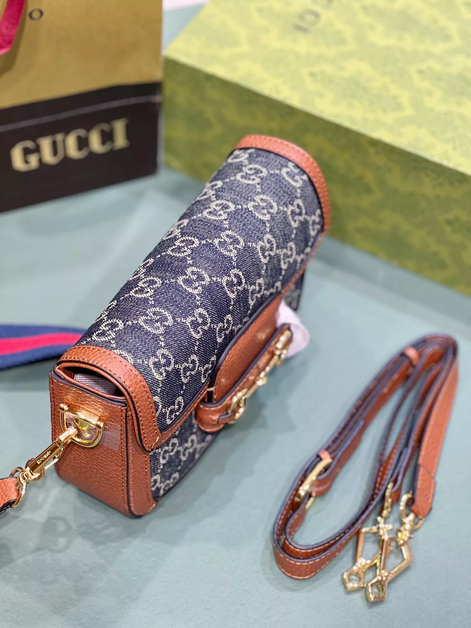 Trendy 4464 Gucci AAA Quality Messenger Bags For Women