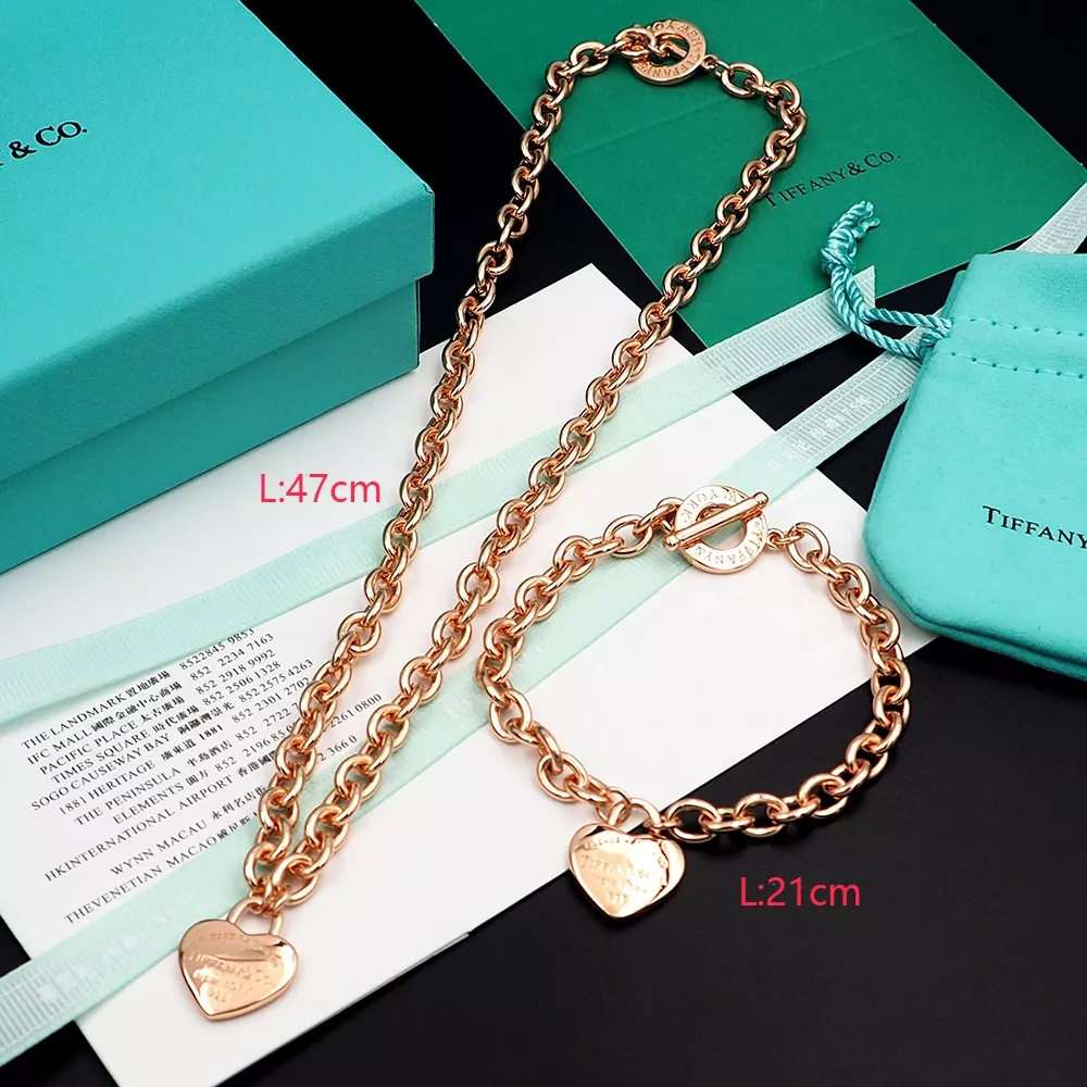 Trendy 4513 Tiffany Jewelry Set