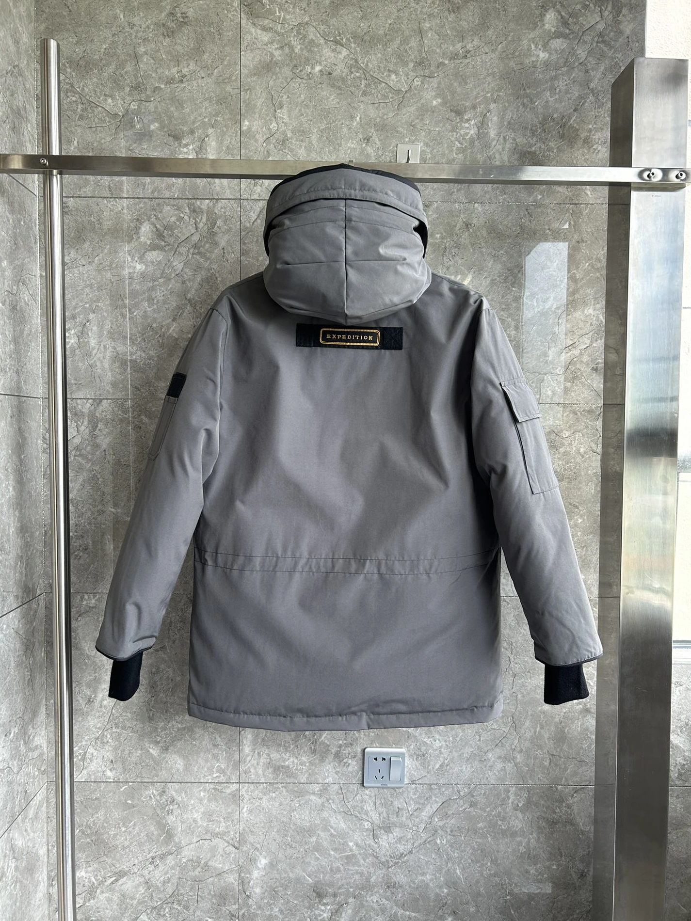 Trendy 4721 Canada Goose Down Feather Coat Long Sleeved For Men