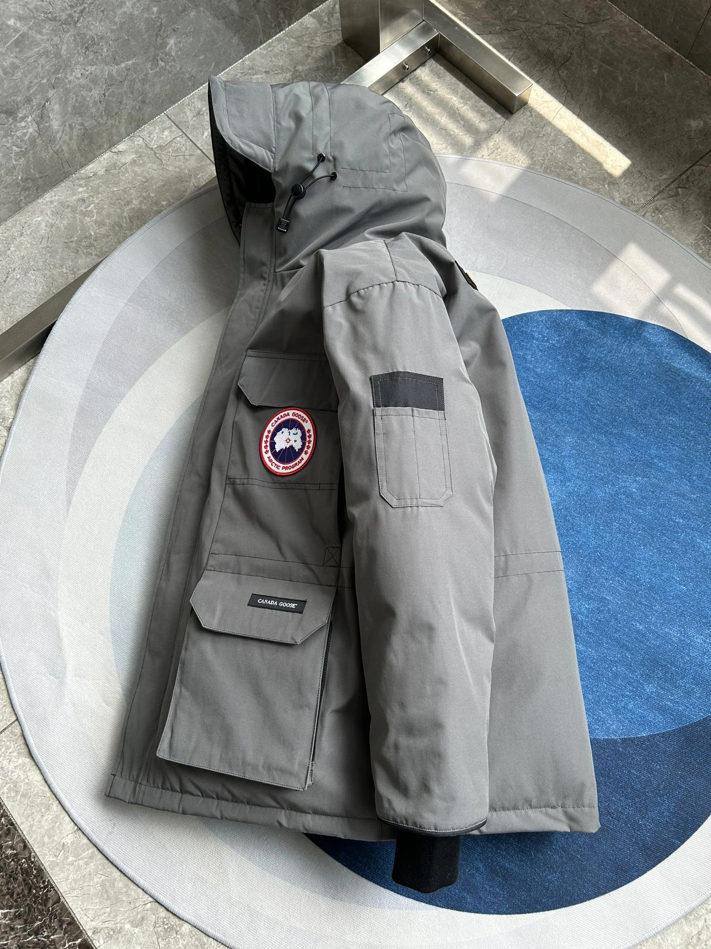 Trendy 4721 Canada Goose Down Feather Coat Long Sleeved For Men