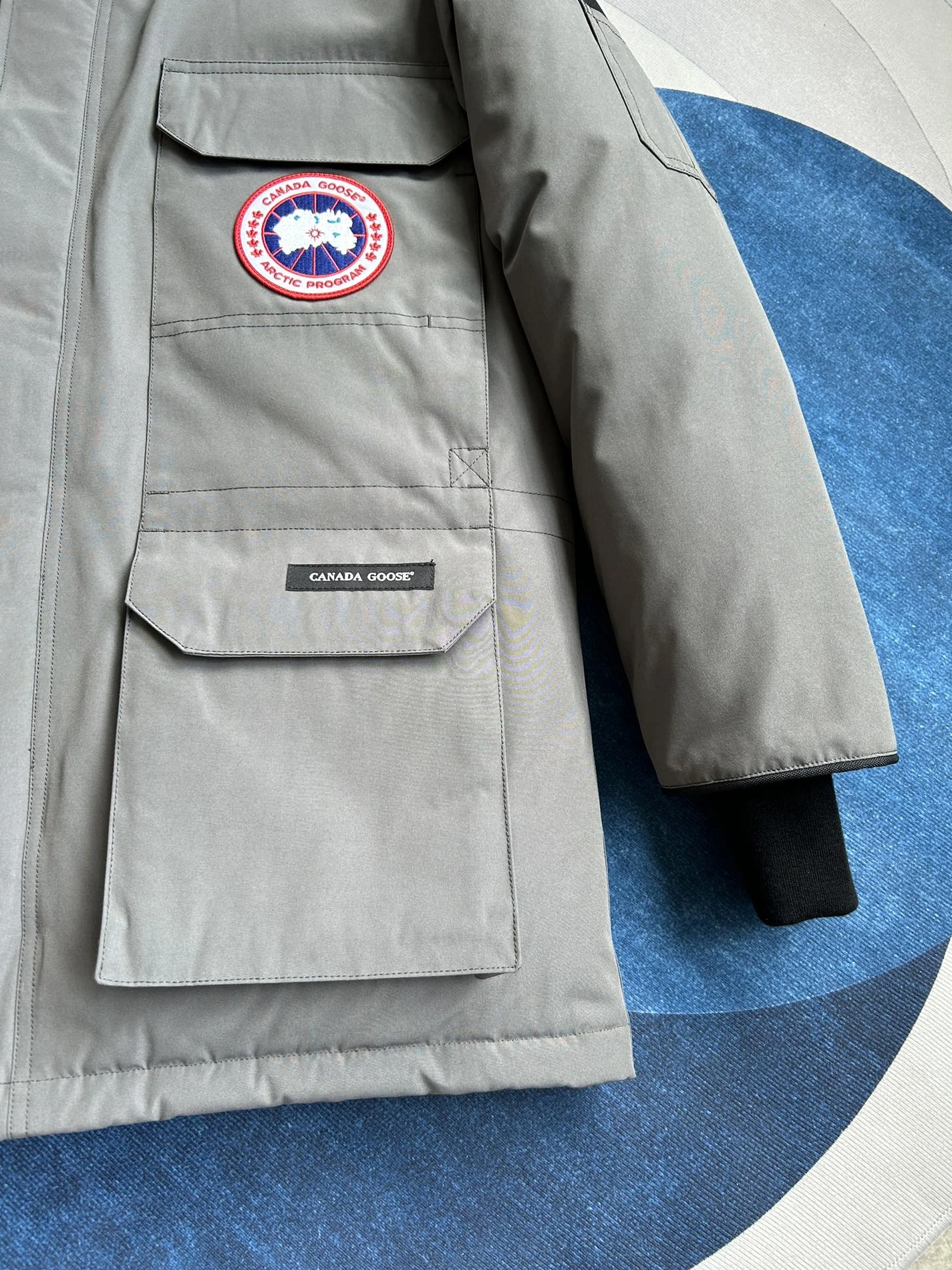 Trendy 4721 Canada Goose Down Feather Coat Long Sleeved For Men