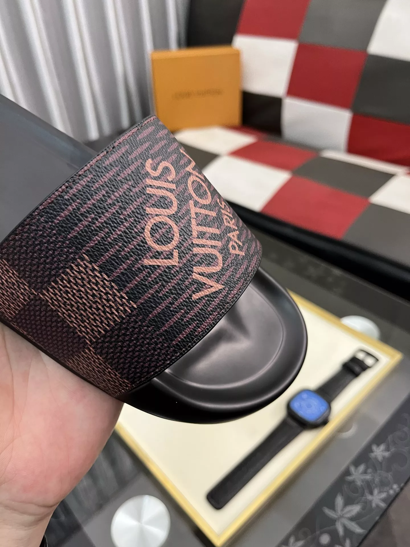 Trendy 4747 Louis Vuitton Slippers For Men