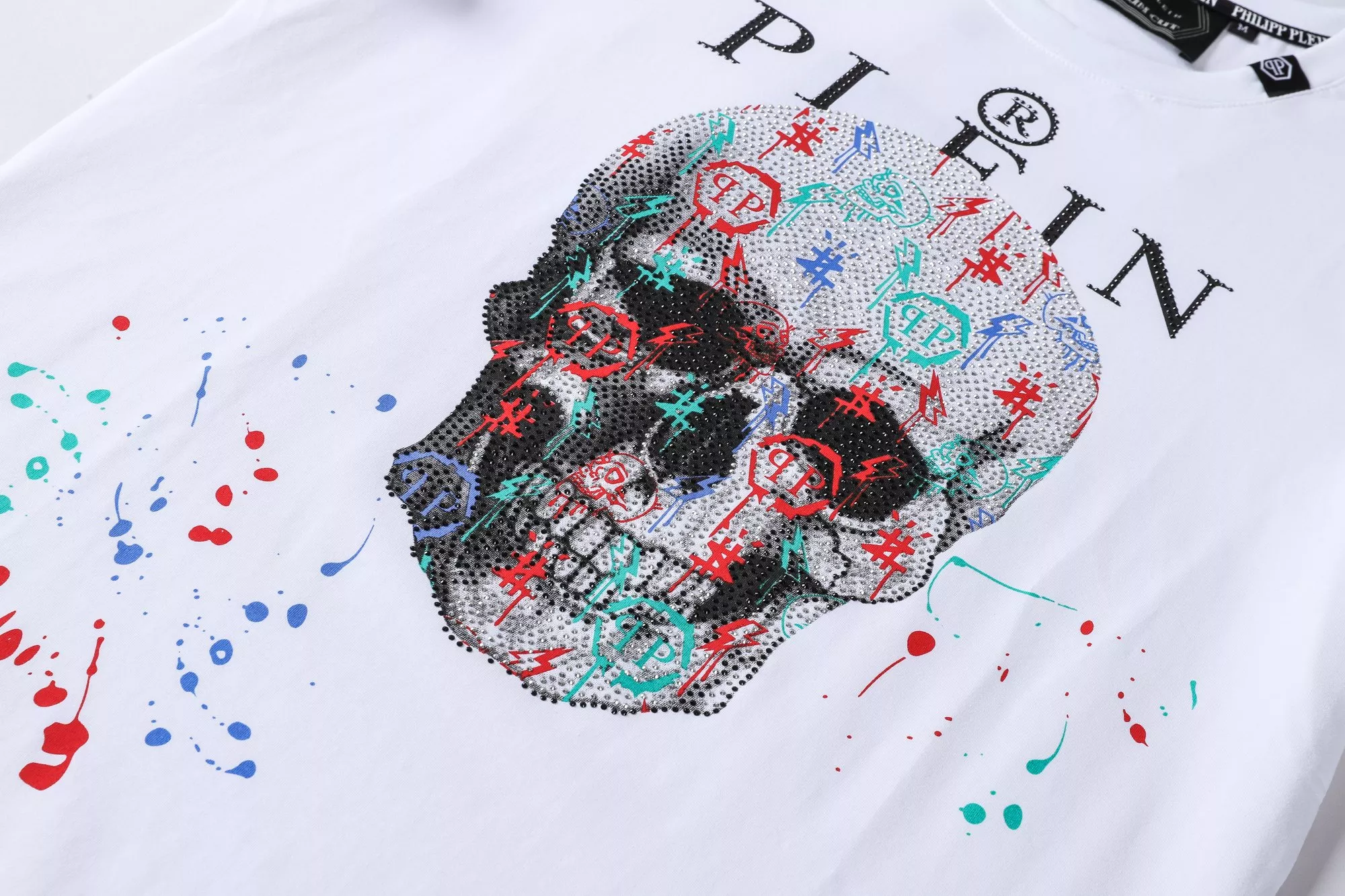 Trendy 4805 Philipp Plein PP T-Shirts Short Sleeved For Men