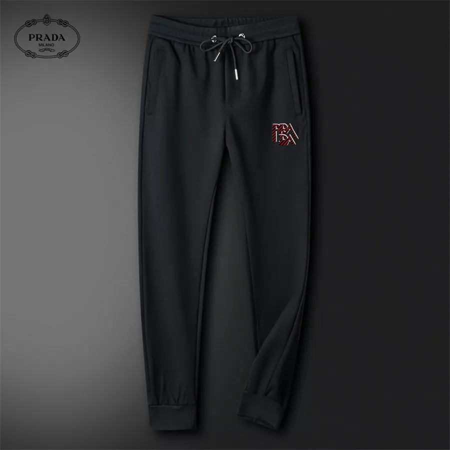 Trendy 5123 Prada Tracksuits Long Sleeved For Men