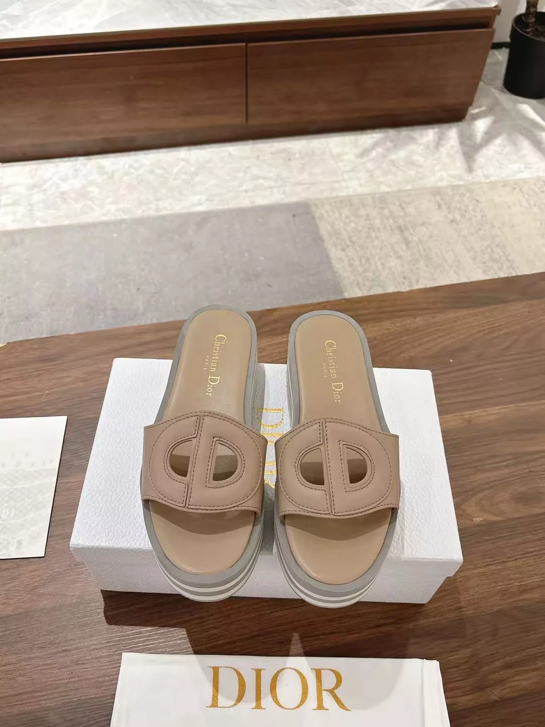Trendy 5178 Christian Dior Slippers For Women