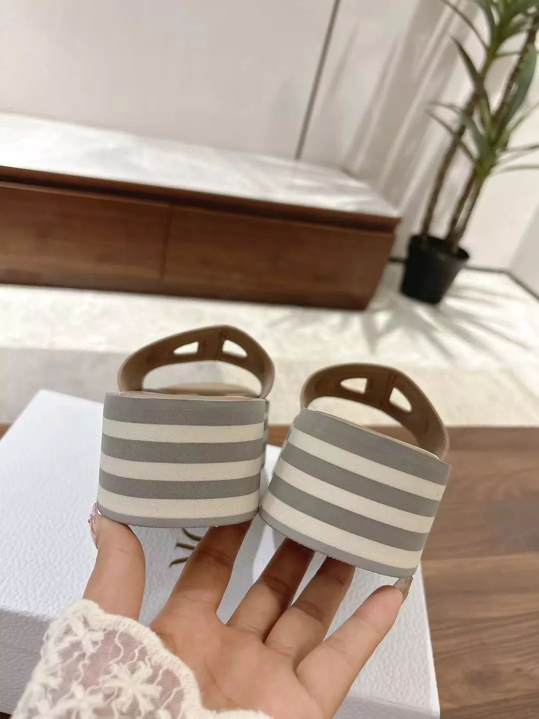 Trendy 5178 Christian Dior Slippers For Women