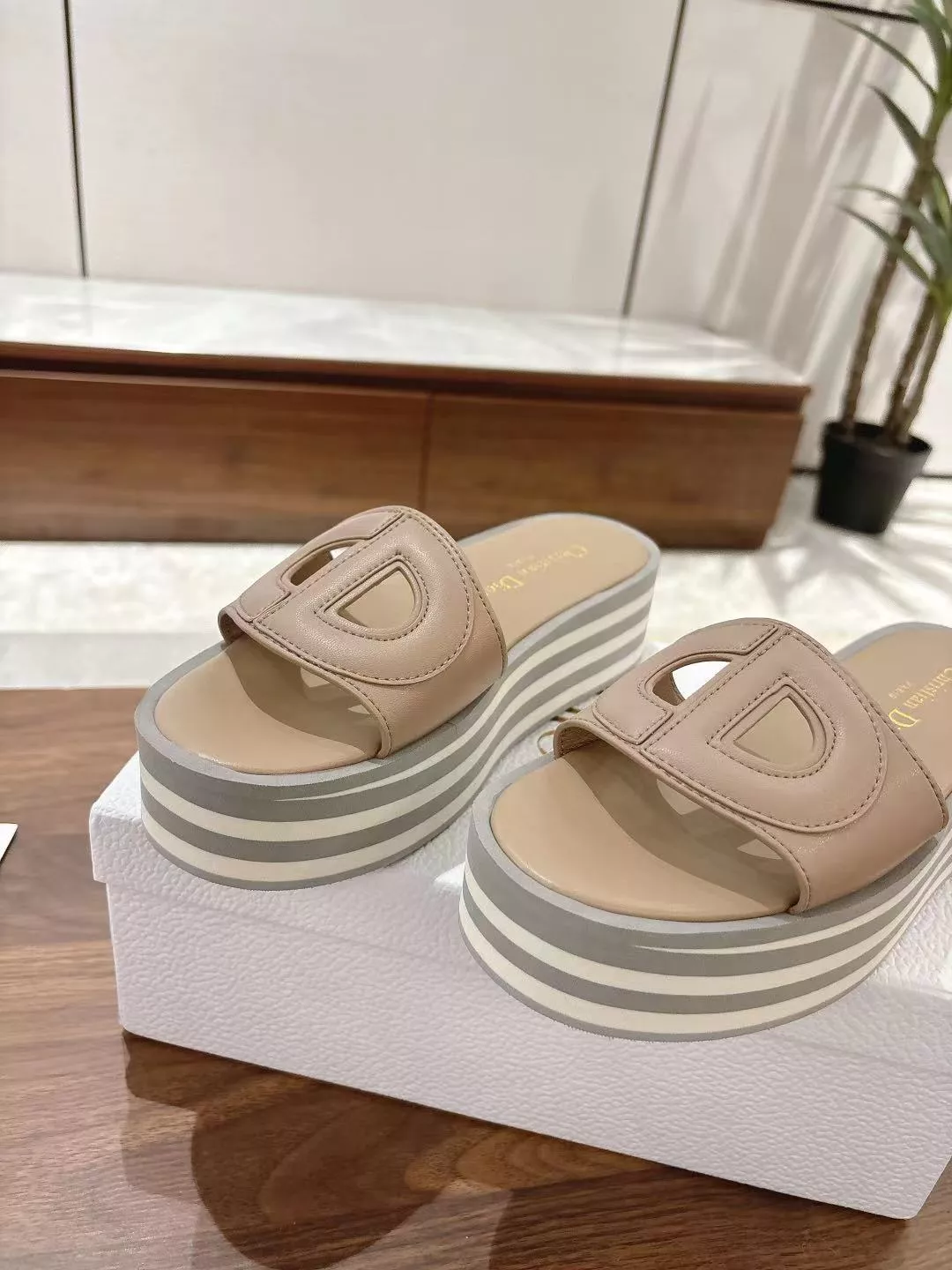 Trendy 5178 Christian Dior Slippers For Women