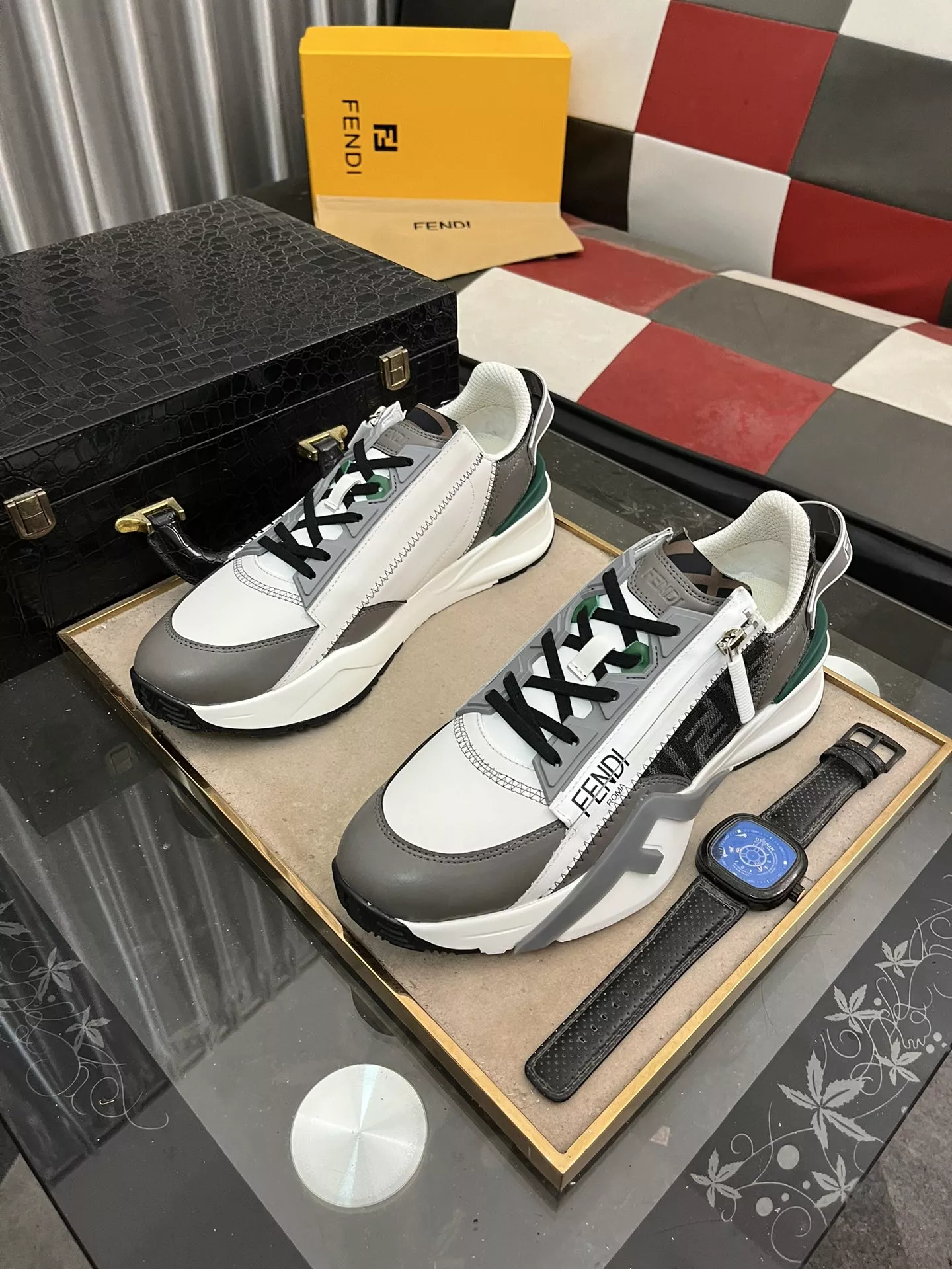 Trendy 5180 Fendi Casual Shoes For Men