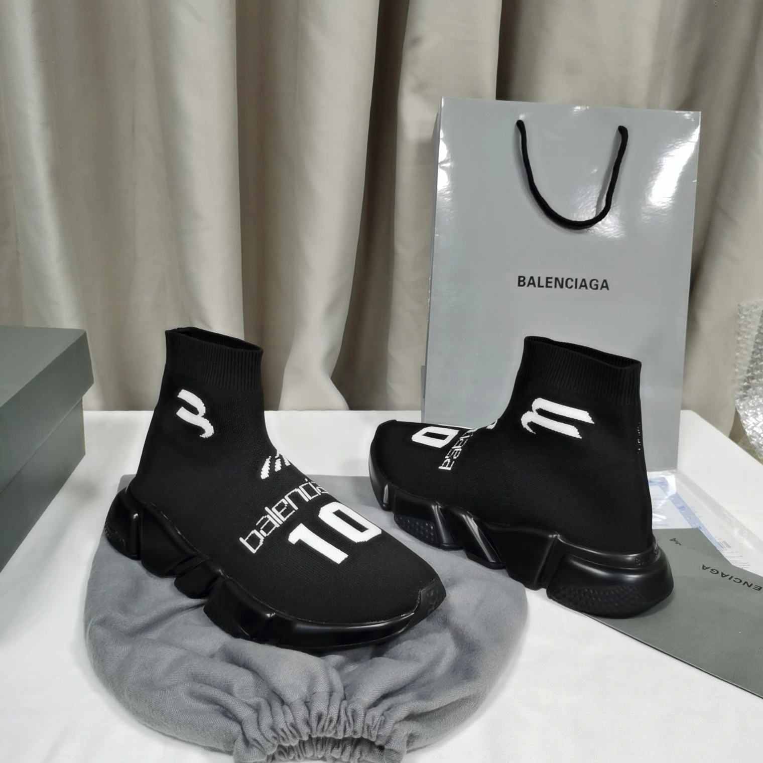 Trendy 5286 Balenciaga Boots For Men