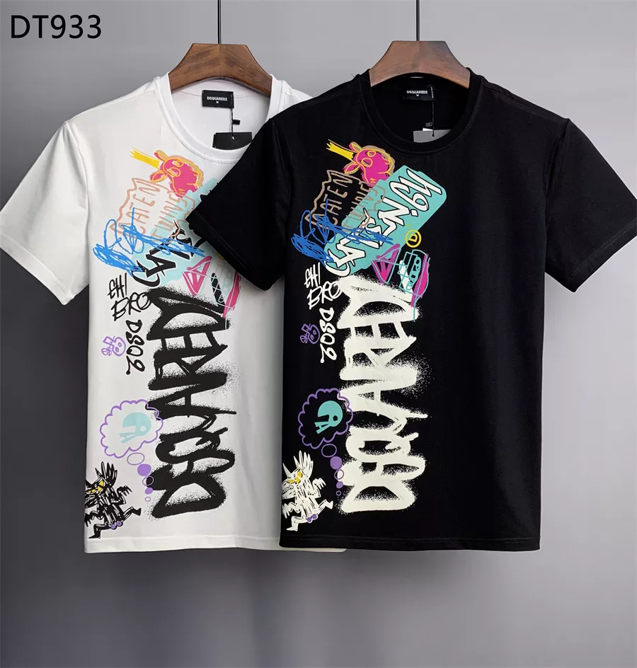 Trendy 5290 Dsquared T-Shirts Short Sleeved For Men