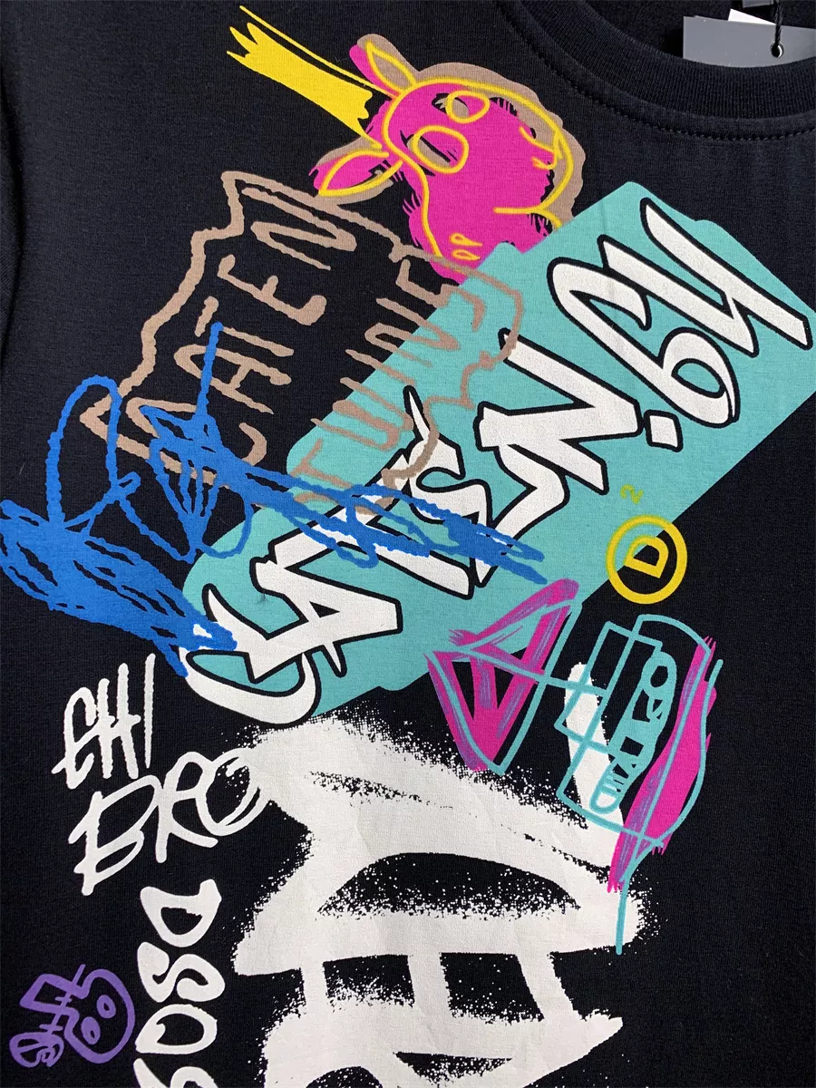 Trendy 5290 Dsquared T-Shirts Short Sleeved For Men