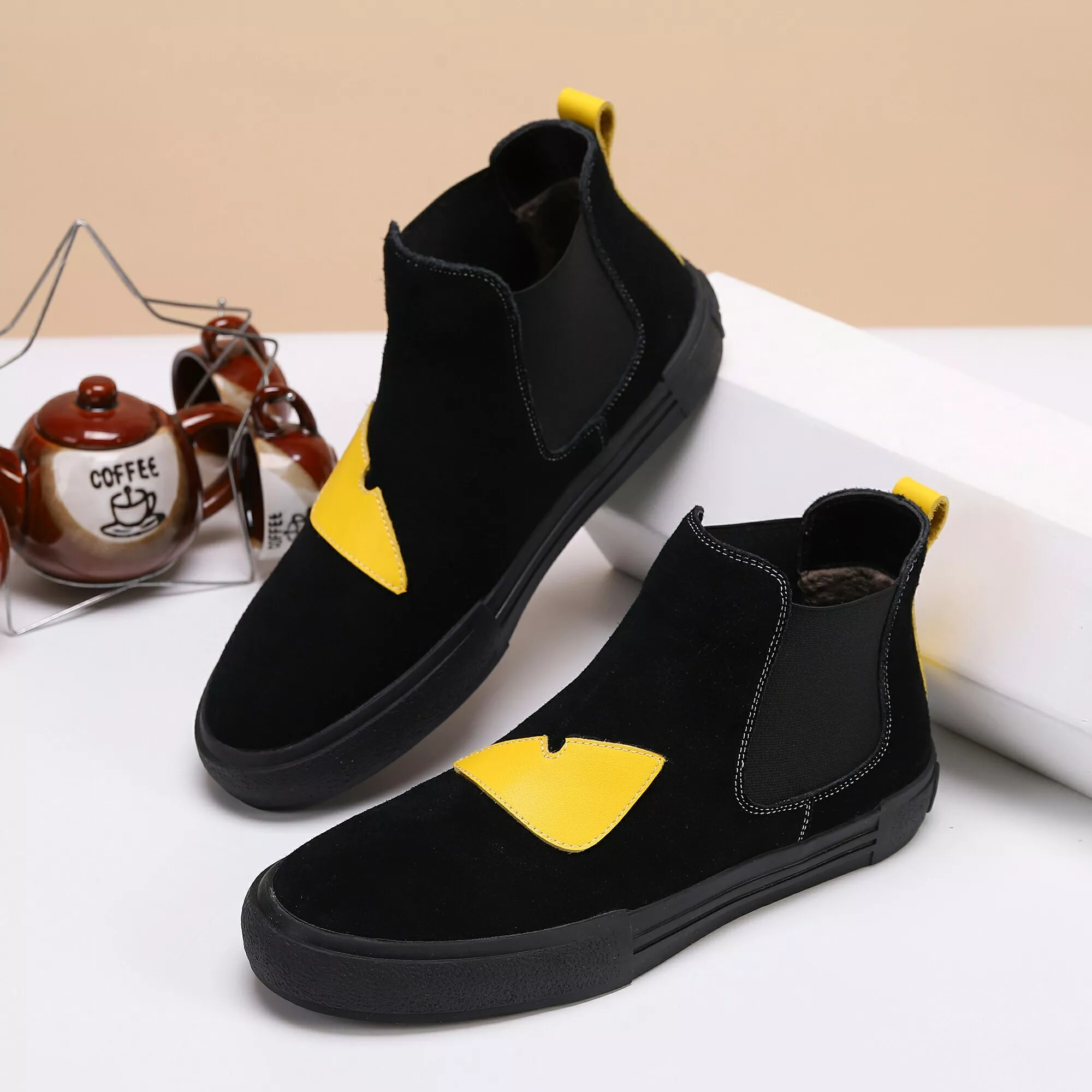 Trendy 5343 Fendi Fashion Boots For Men