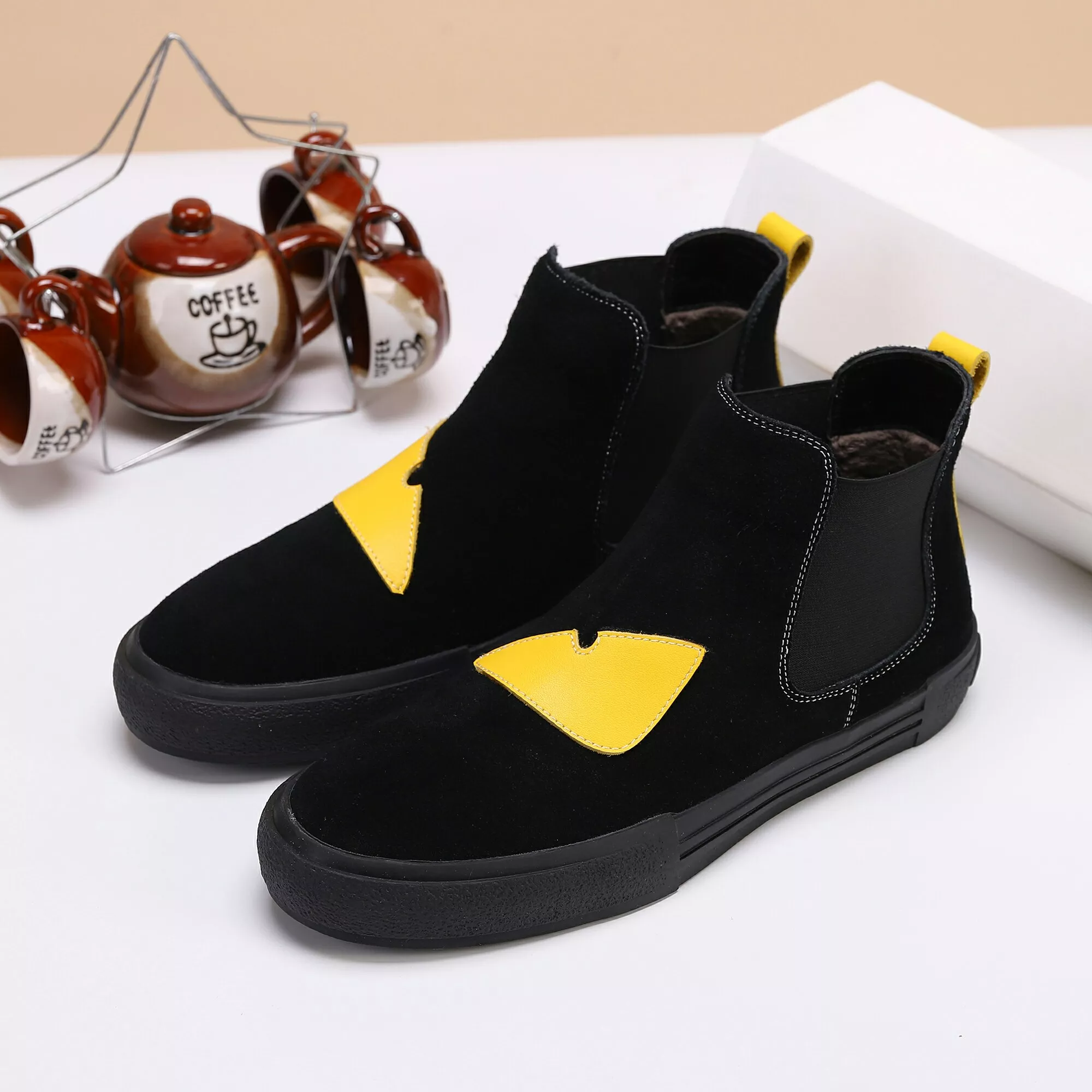 Trendy 5343 Fendi Fashion Boots For Men