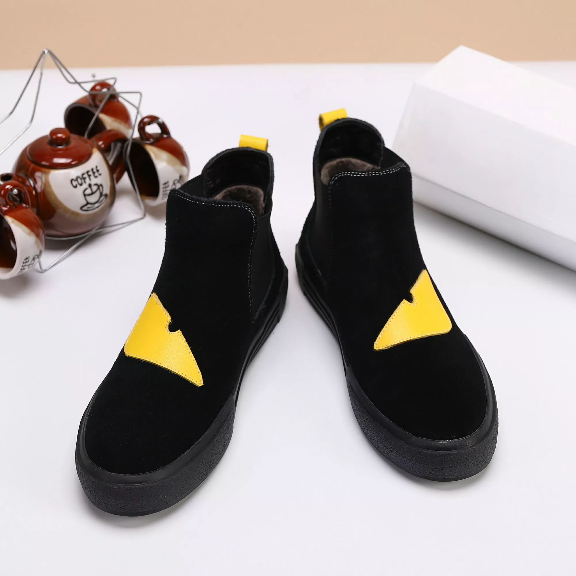 Trendy 5343 Fendi Fashion Boots For Men