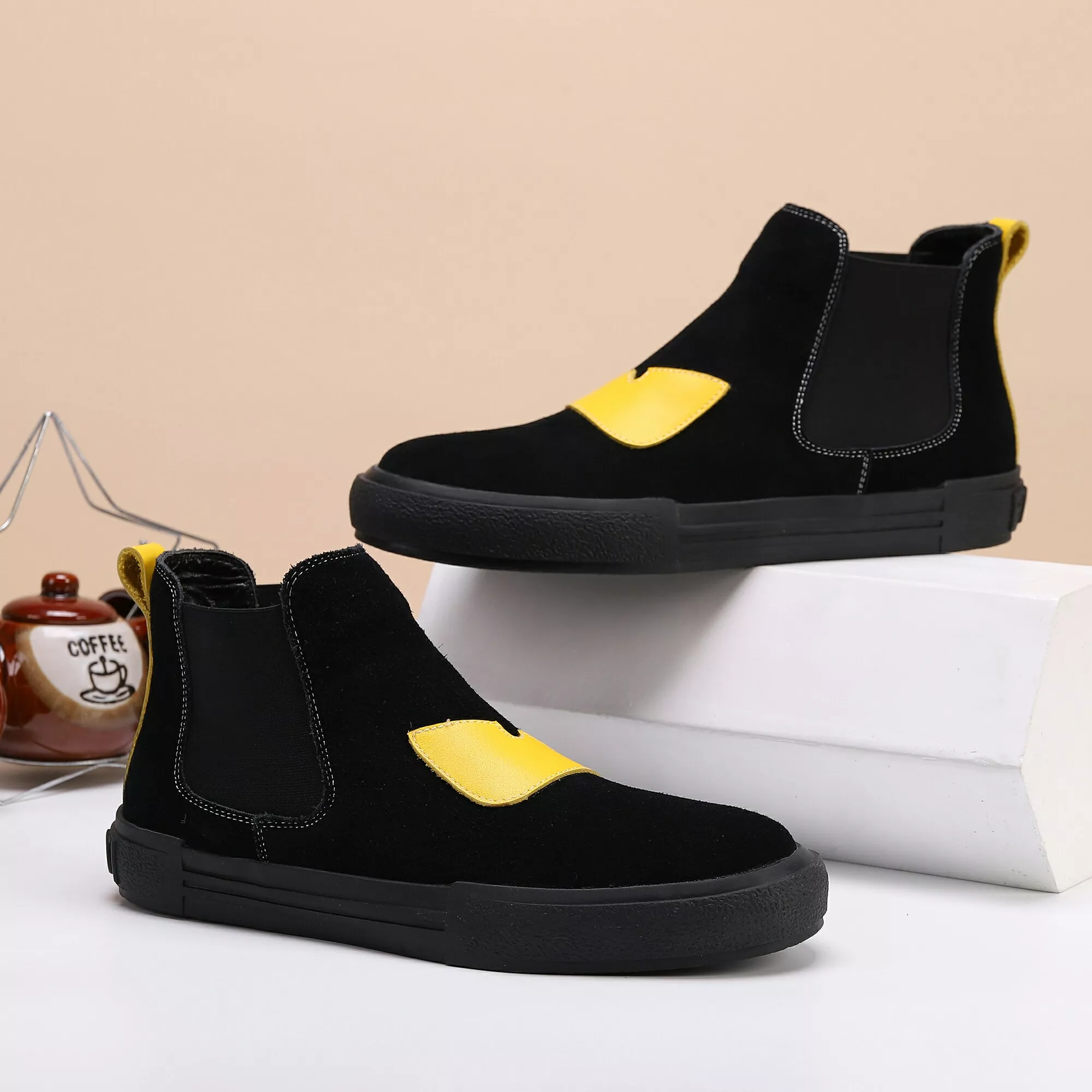 Trendy 5343 Fendi Fashion Boots For Men
